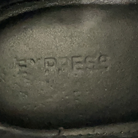 EXPRESS SNAKE PRINT MOTO BOOTS.. USED ONCE, SZ 10 - Picture 9 of 11